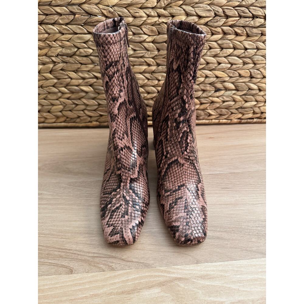 NWB! Steve Madden Harlie snake skin bootie - Picture 7 of 9